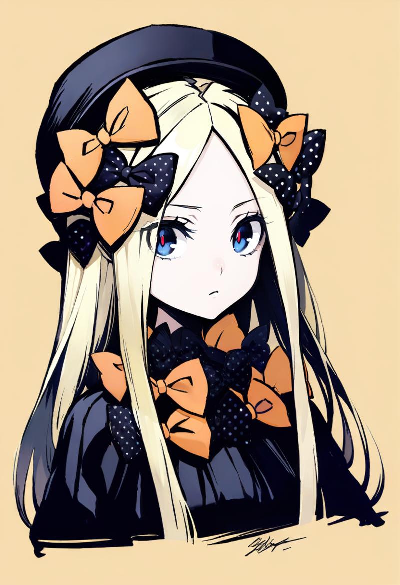 02150-2640775165-masterpiece, best quality, _lora_banpaiakiraXL_ANI31_lokr_V3236_0.95_ 1girl, solo, abigail williams _(fate_), bow, blonde hair,.png